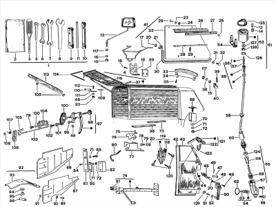 Doors - Superstructures - Tooling - Speedometer